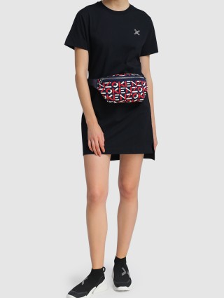 Чёрное платье KENZO: фото 1 - Invogue