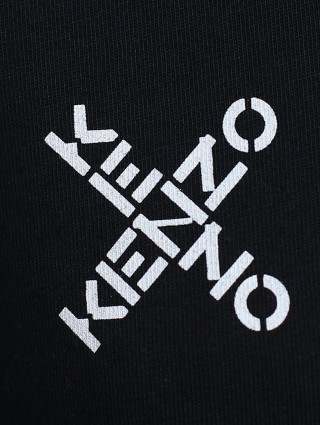 Чёрная футболка KENZO: фото 6 - Invogue