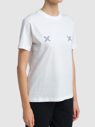 Белая футболка KENZO: фото 3 - Invogue