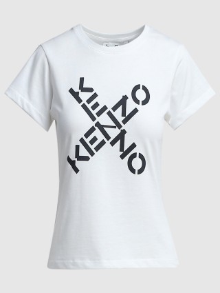 Белая футболка KENZO: фото - Invogue