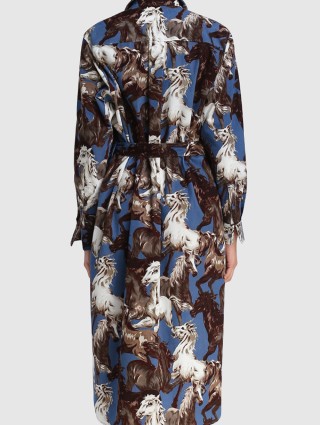 Синее платье KENZO: фото 4 - Invogue