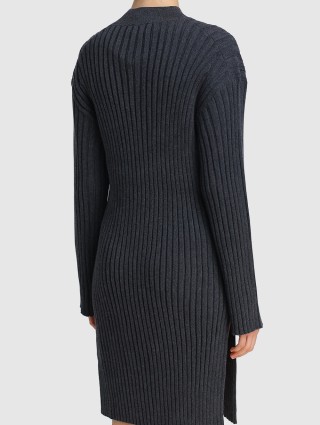 Серое платье KENZO: фото 4 - Invogue