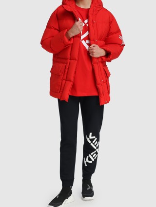 Красная куртка KENZO: фото 1 - Invogue