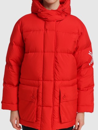 Красная куртка KENZO: фото 3 - Invogue