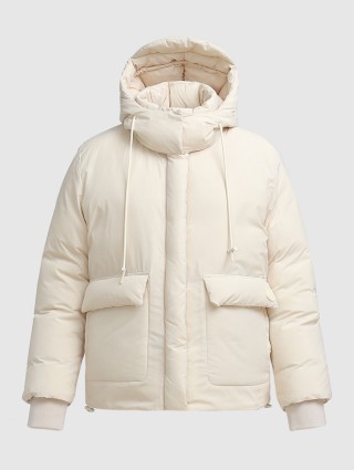 Бежевая куртка KENZO: фото - Invogue