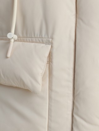 Бежевая куртка KENZO: фото 5 - Invogue