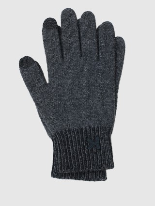 Чёрные перчатки KENZO: фото - Invogue