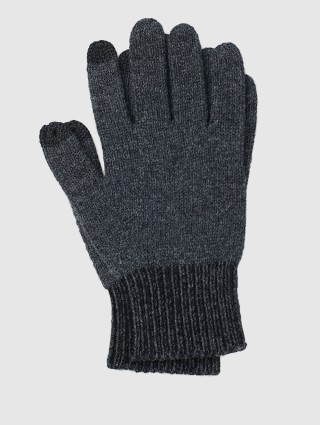 Чёрные перчатки KENZO: фото 1 - Invogue