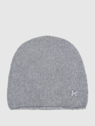 Серая шапка KENZO: фото - Invogue
