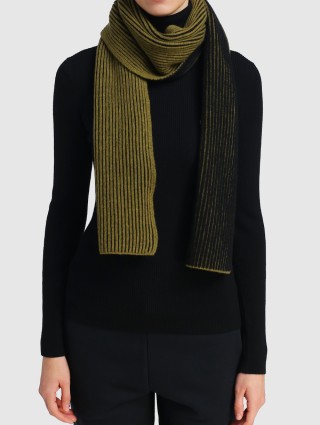Зелёный шарф KENZO: фото 1 - Invogue