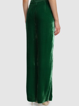 Зелёные брюки MARC CAIN: фото 4 - Invogue