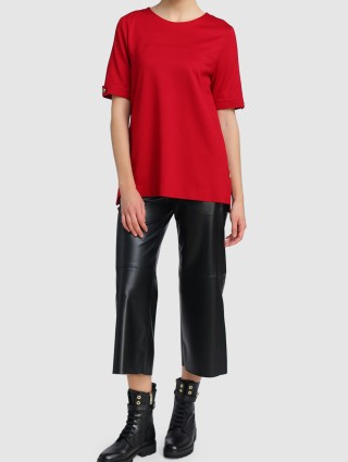 Красная футболка MARC CAIN: фото 1 - Invogue