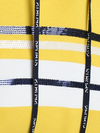 Жовтий світшот MARC CAIN : фото 5 - Invogue