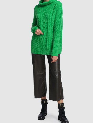 Зелёный свитер MARC CAIN: фото 1 - Invogue