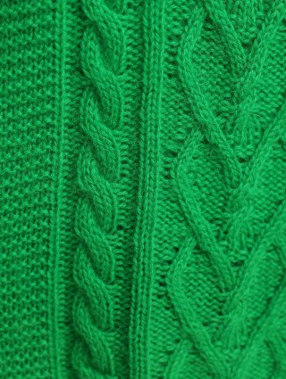 Зелёный свитер MARC CAIN: фото 5 - Invogue