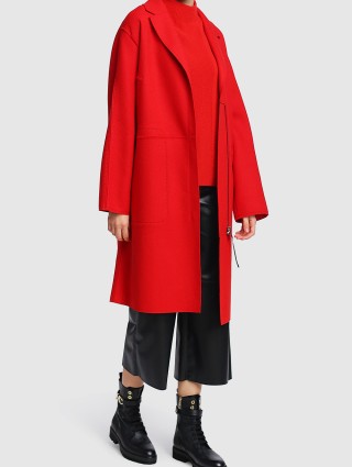 Красное пальто MARC CAIN: фото 1 - Invogue
