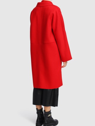 Красное пальто MARC CAIN: фото 2 - Invogue