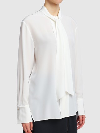 Белая блуза MARC CAIN: фото 3 - Invogue