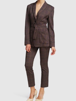 Фиолетовые брюки MARC CAIN: фото 1 - Invogue