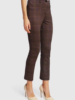 Фиолетовые брюки MARC CAIN: фото 3 - Invogue