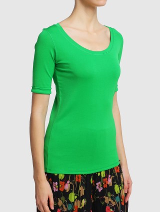 Зелена футболка MARC CAIN : фото 3 - Invogue