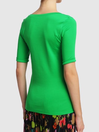 Зелена футболка MARC CAIN : фото 4 - Invogue