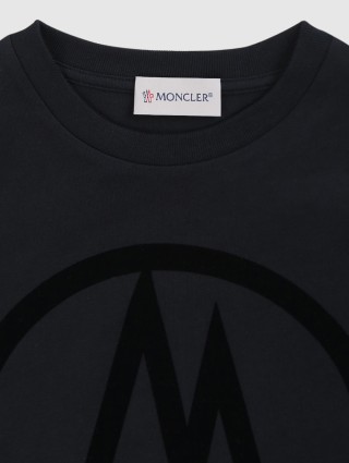 Чорний джемпер MONCLER ENFANT : фото 2 - Invogue