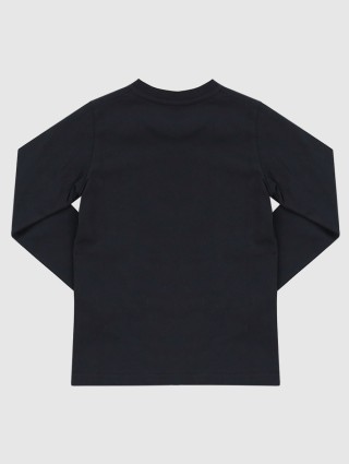 Чорний джемпер MONCLER ENFANT : фото 1 - Invogue