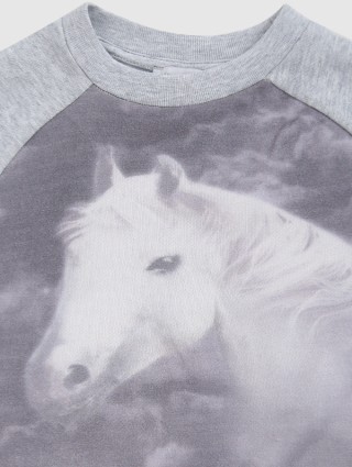 Сіра кофта STELLA MCCARTNEY KIDS : фото 2 - Invogue