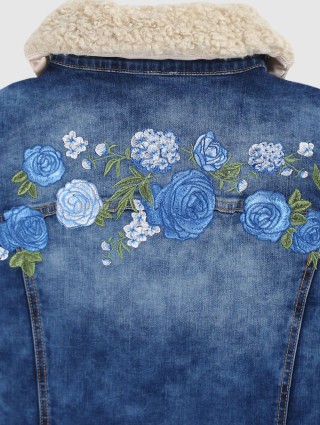 Синя куртка MONNALISA : фото 3 - Invogue