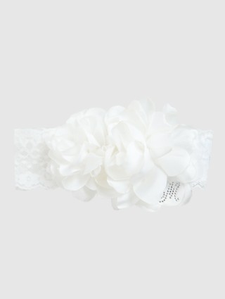 Біла повязка на голову MONNALISA : фото - Invogue