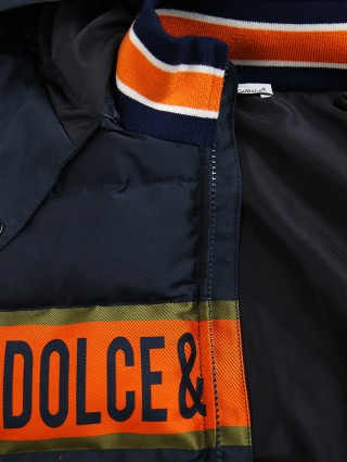 Разноцветная куртка DOLCE&GABBANA KIDS: фото 4 - Invogue