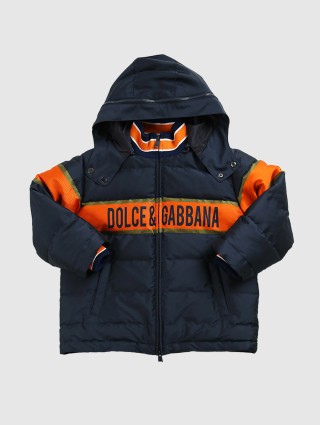 Разноцветная куртка DOLCE&GABBANA KIDS: фото - Invogue