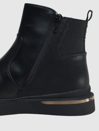 Чёрные сапоги LIU JO KIDS: фото 4 - Invogue