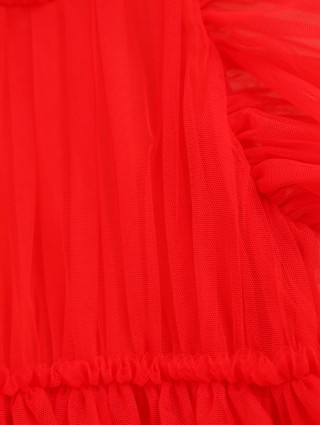 Красное платье IL GUFO: фото 2 - Invogue