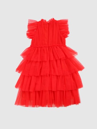 Красное платье IL GUFO: фото 1 - Invogue