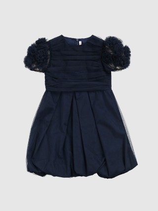 Синее платье IL GUFO: фото - Invogue