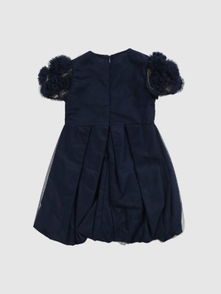 Синее платье IL GUFO: фото 1 - Invogue