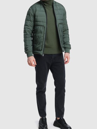 Зелёный свитер KENZO: фото 1 - Invogue