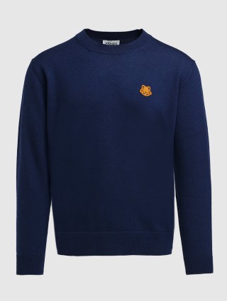 Синий свитер KENZO: фото - Invogue