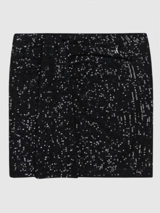 Чорна спідниця PATRIZIA PEPE KIDS : фото - Invogue