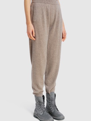 Бежевые брюки MAX MARA: фото 3 - Invogue