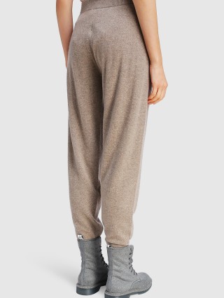 Бежевые брюки MAX MARA: фото 4 - Invogue