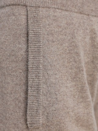 Бежевые брюки MAX MARA: фото 5 - Invogue