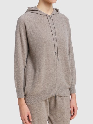 Бежевый кардиган MAX MARA: фото 3 - Invogue