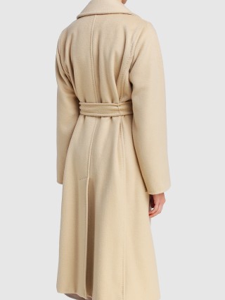Кремовое пальто MAX MARA: фото 4 - Invogue