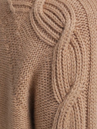 Бежевый свитер MAX MARA: фото 4 - Invogue