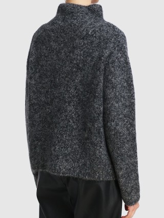 Чёрный свитер MAX MARA: фото 3 - Invogue