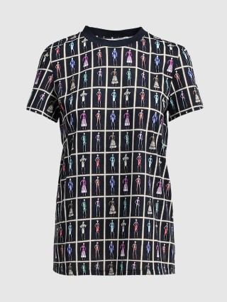 Чёрная футболка MAX MARA: фото - Invogue