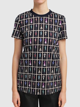 Чёрная футболка MAX MARA: фото 3 - Invogue